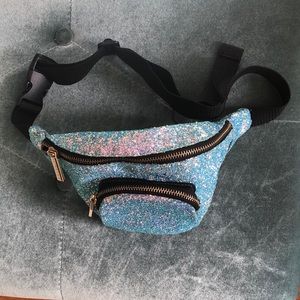 Skinny Dip glitter Fanny pack
